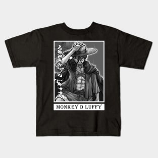 monkey d luffy Kids T-Shirt